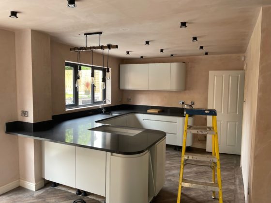 Expertly fitted modern kitchen interior