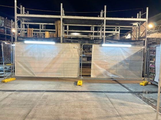 Professional electrician installing an electrical system