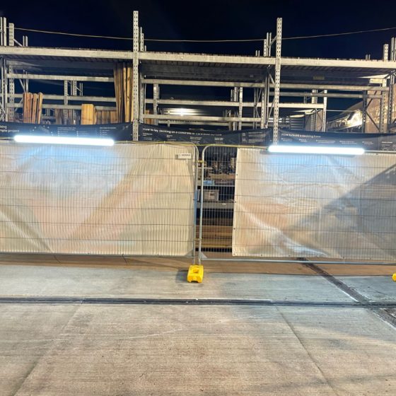 Professional electrician installing an electrical system