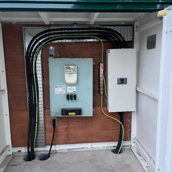 Sub station electrics
