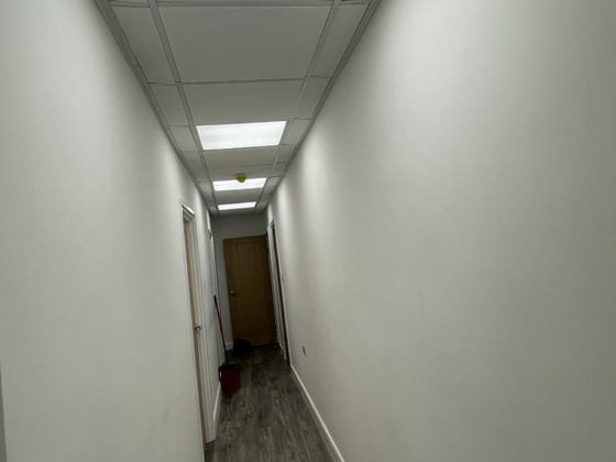 Aesthetics Clinic electrical installation hallway