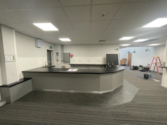 Studio School Refurbishment Cafe Area 2