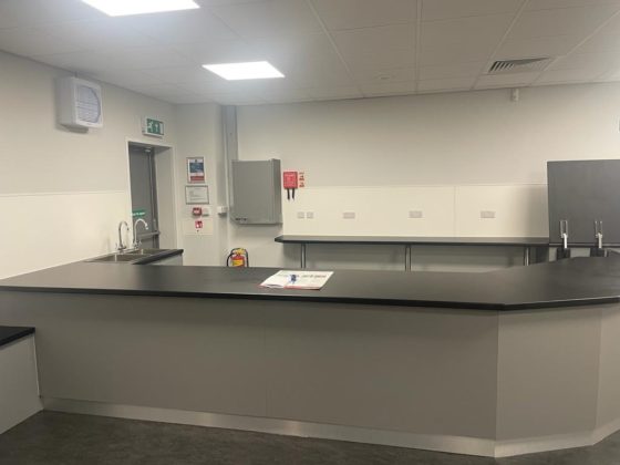 Studio School Refurbishment Cafe Area Close Up