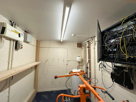 upgraded the existing lighting system to energy-efficient LED lighting, 4